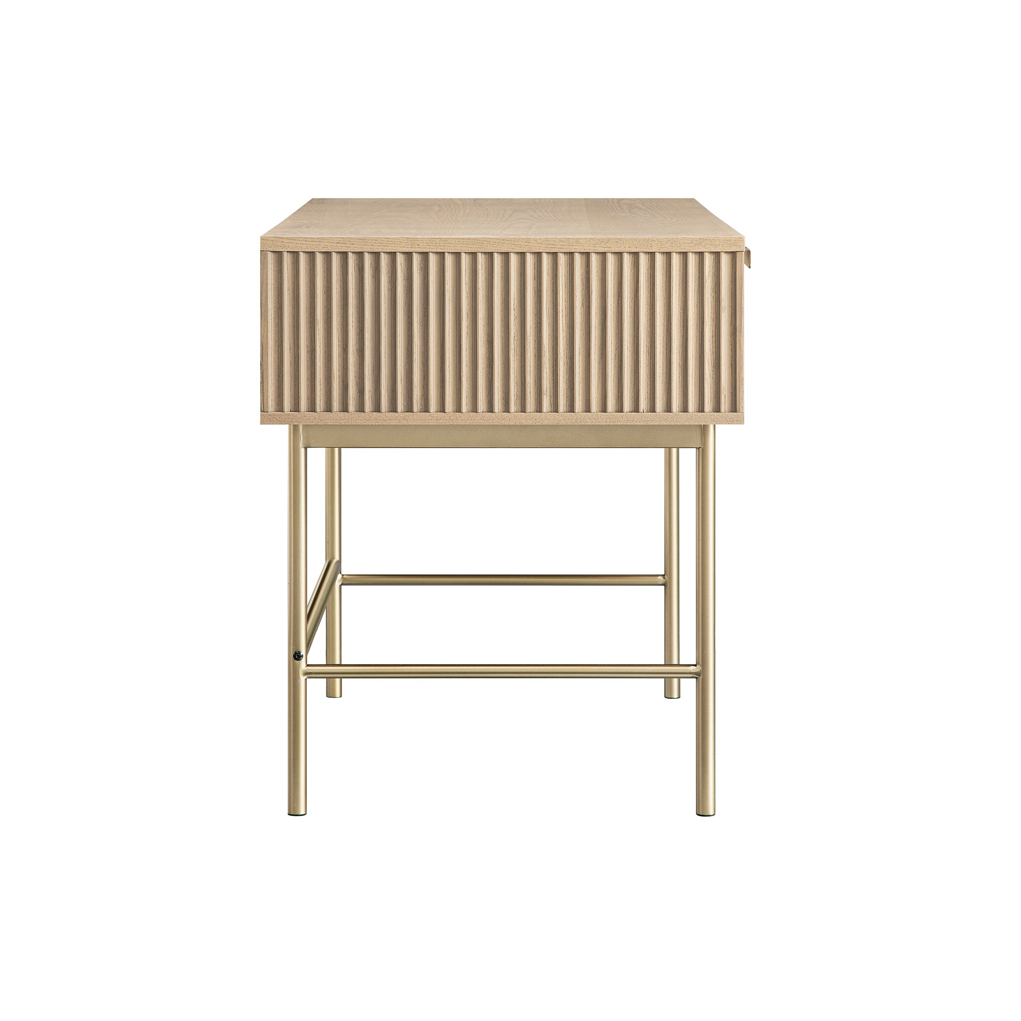 Richmond Ridged Dressing Table, Light Ash - Image 13