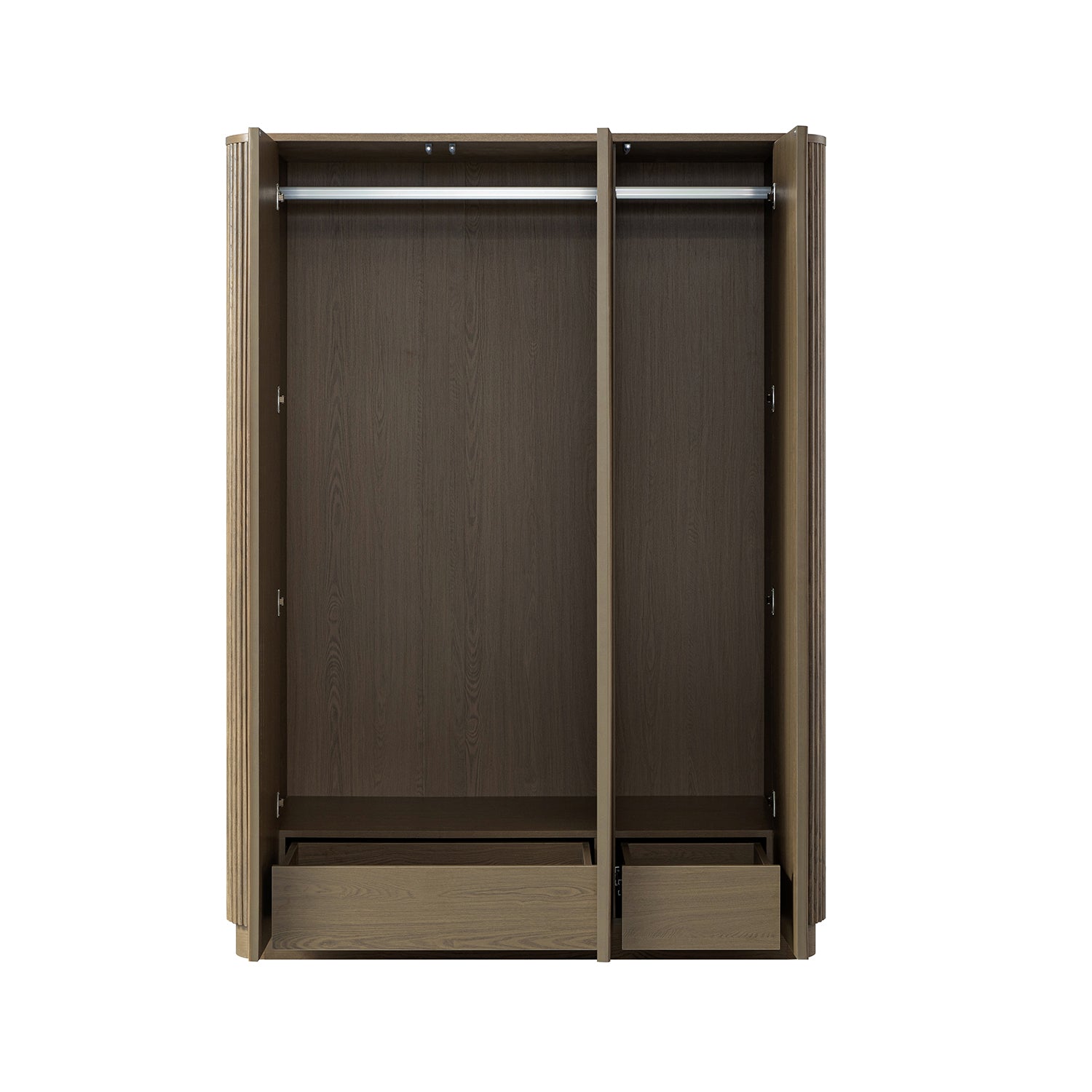 Maru Triple Wardrobe, Silver Oak - Image 10