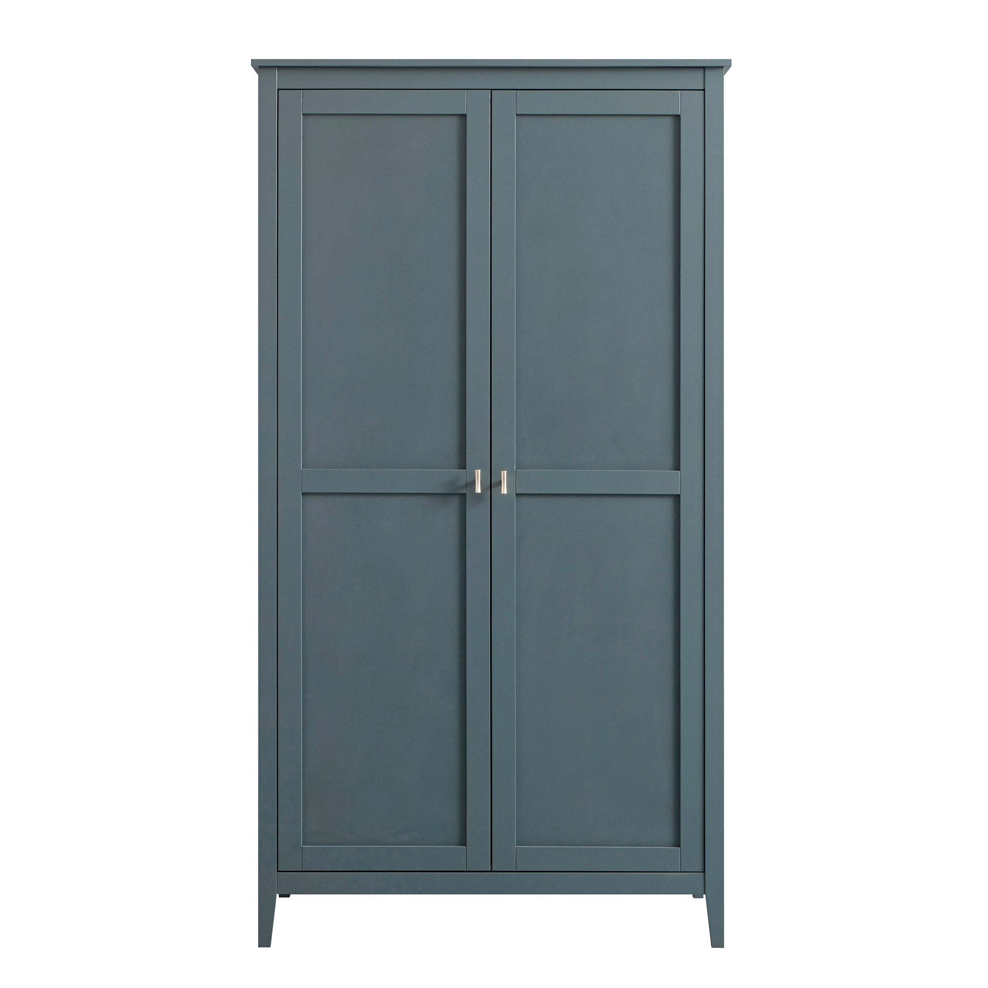 Oakham Double Wardrobe, Stormy Blue - Image 7