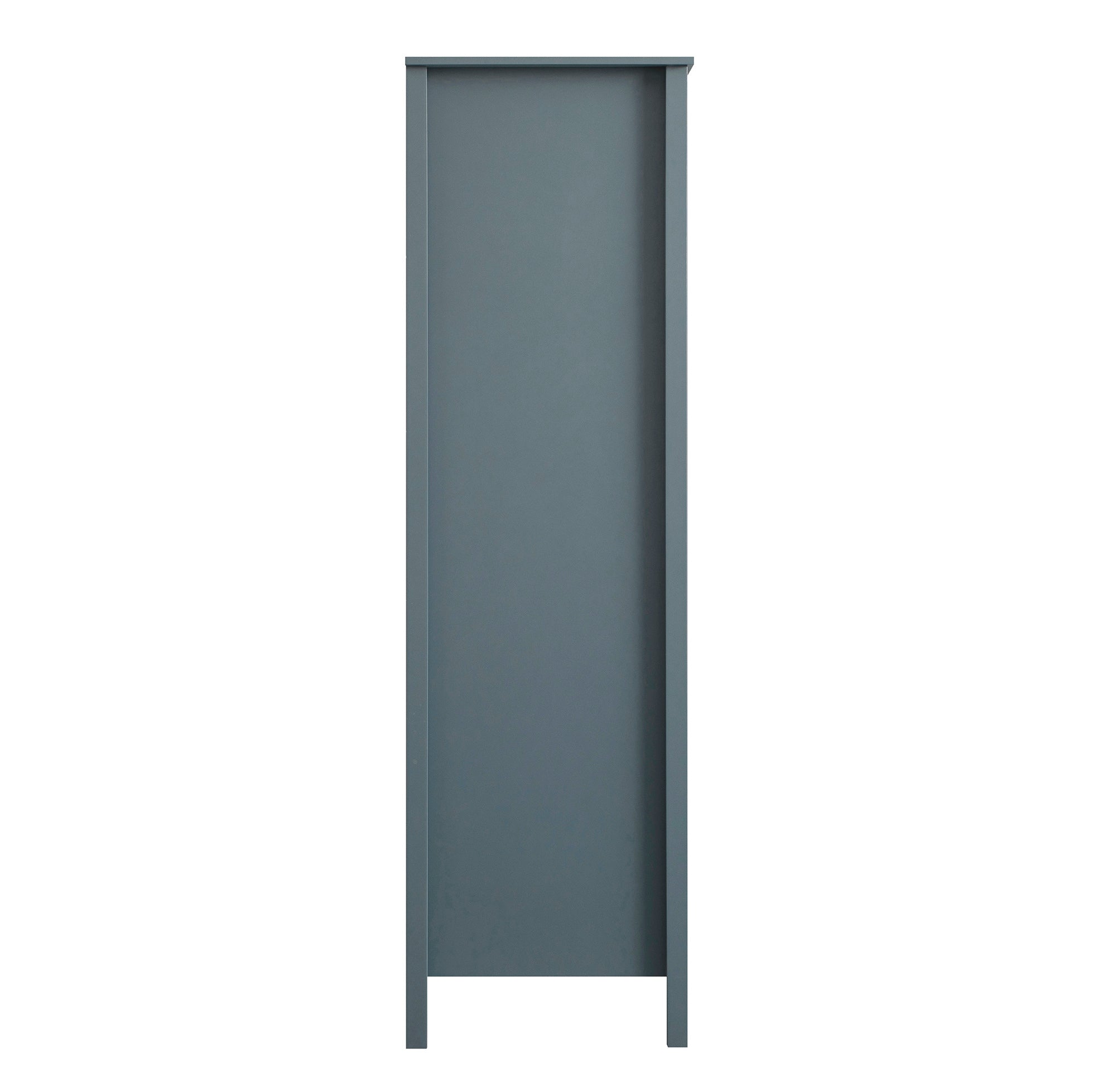 Oakham Double Wardrobe, Stormy Blue - Image 12