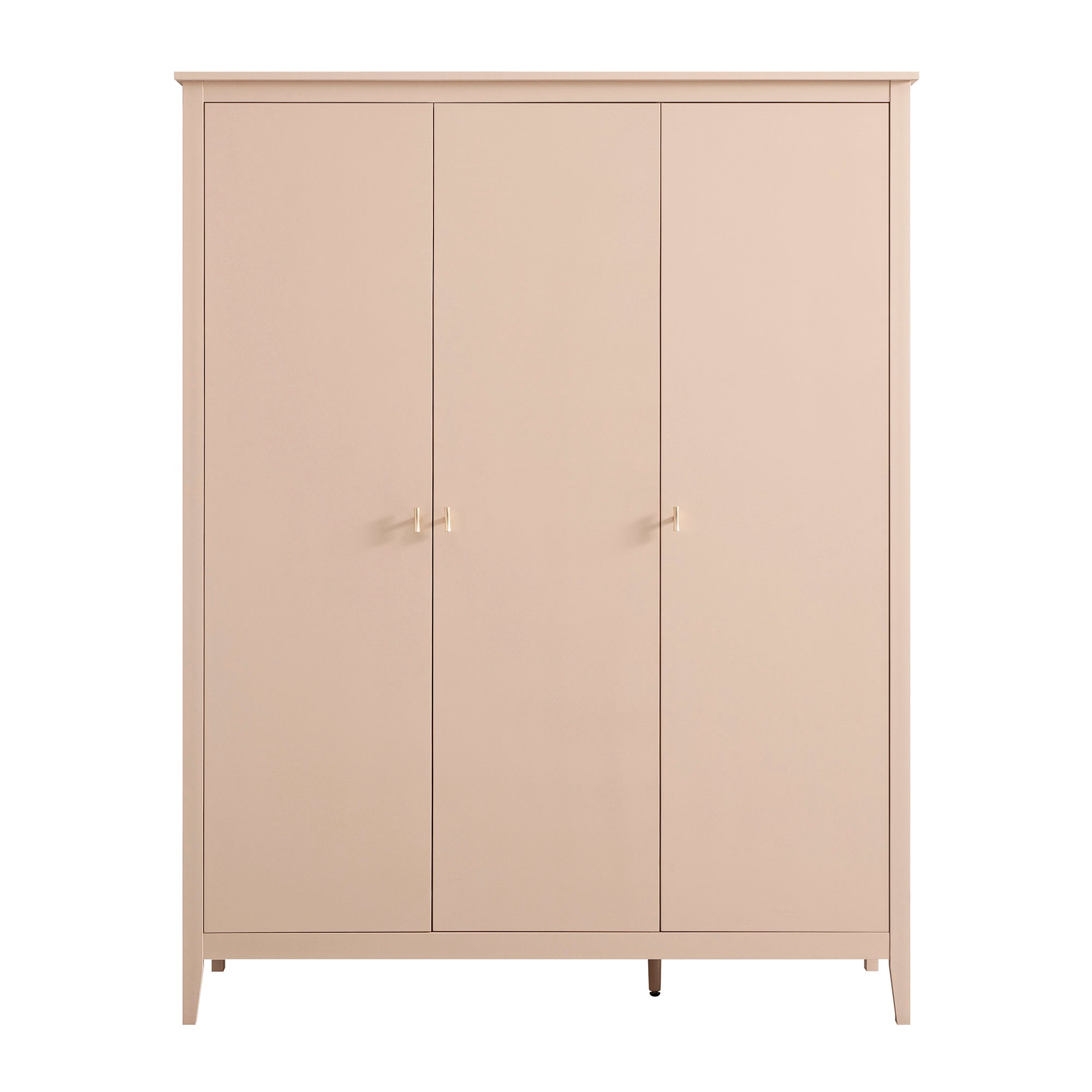 Oakham Triple Wardrobe, Nude Pink - Image 7