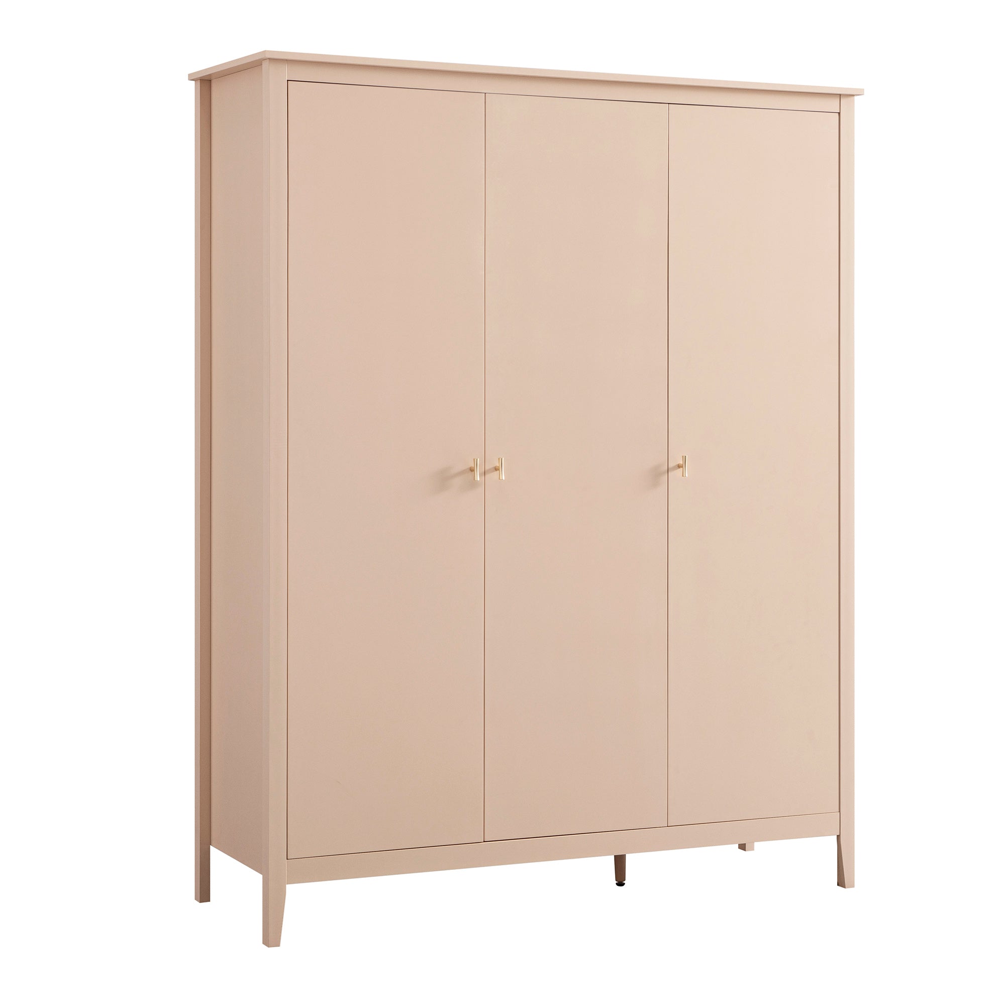 Oakham Triple Wardrobe, Nude Pink - Image 8