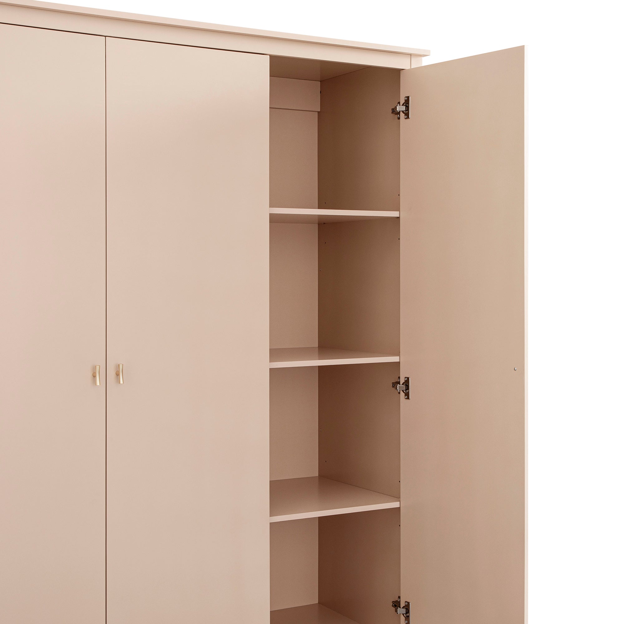 Oakham Triple Wardrobe, Nude Pink - Image 13