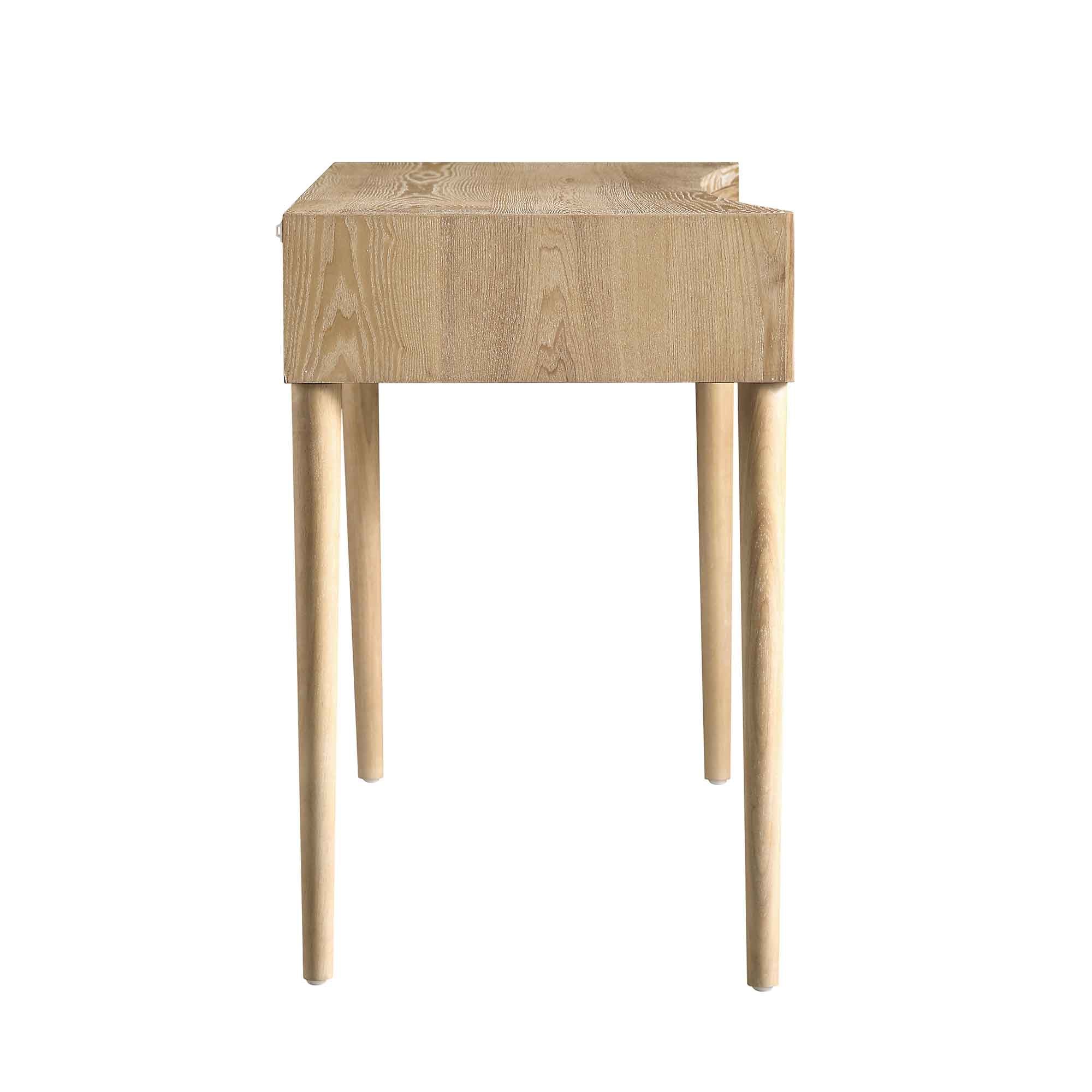 Thalia Concave Dressing Table, Natural - Image 9