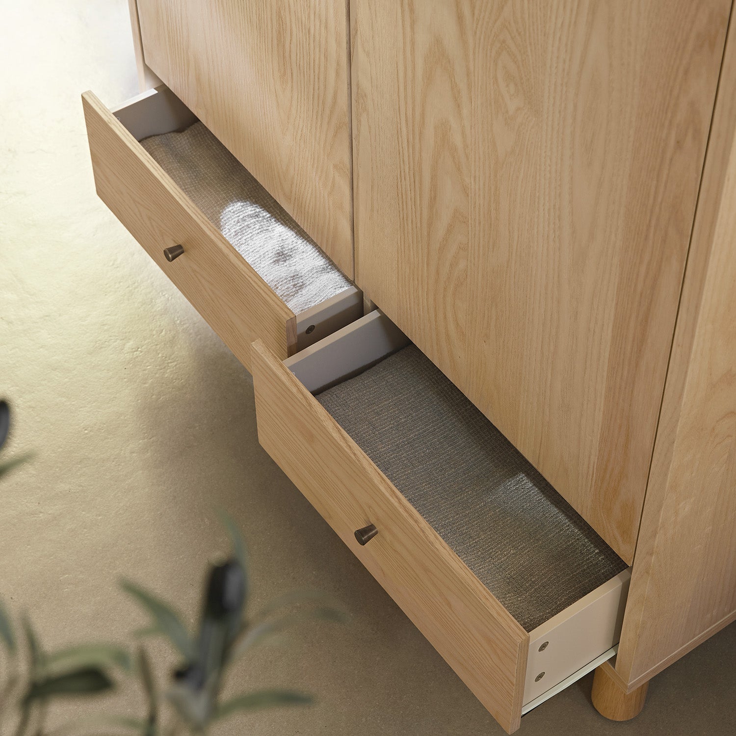Maude Double Wardrobe, Natural Ash - Image 6